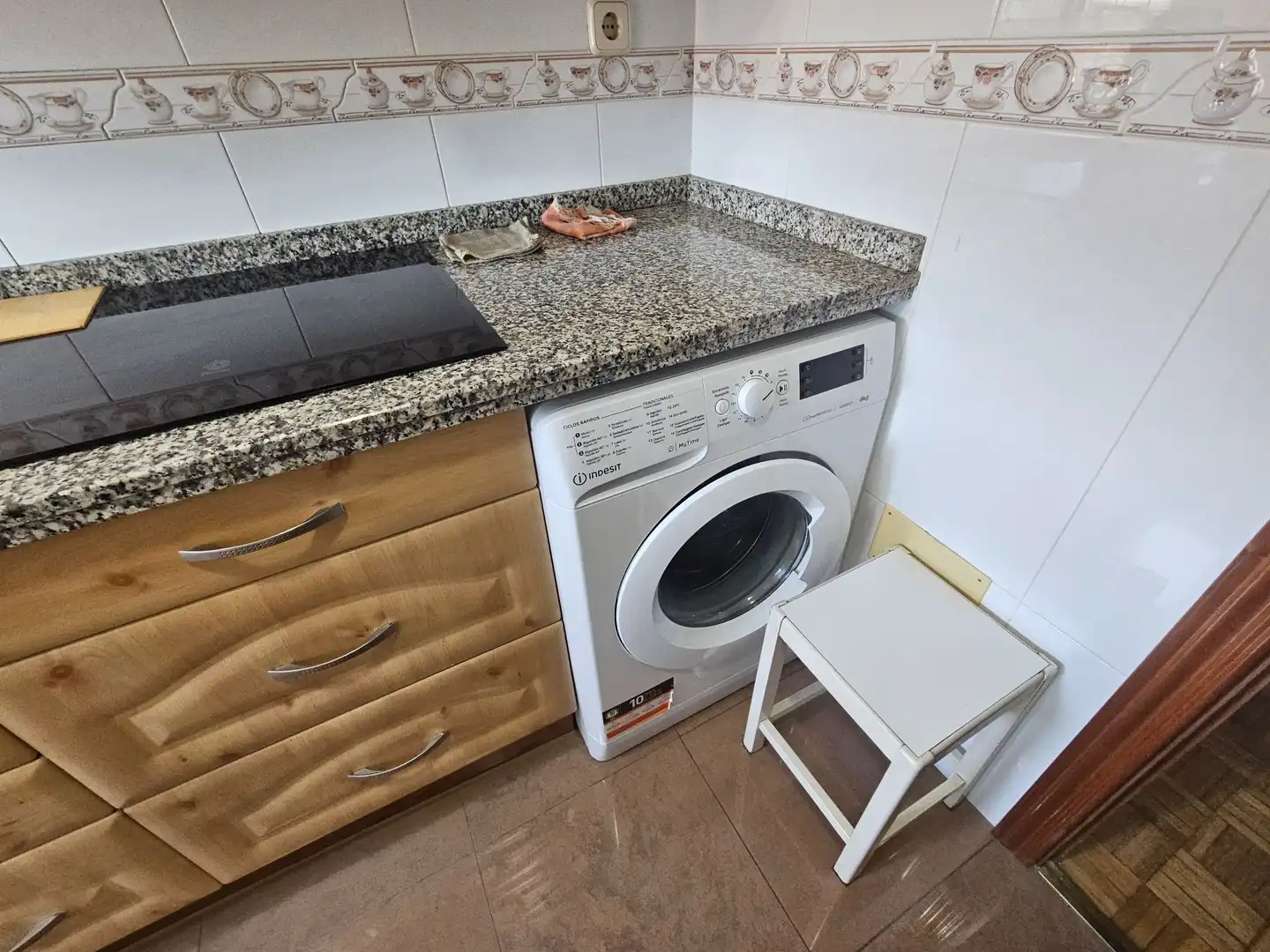 Cocina de Piso de alquiler en Madrid con Calefacción