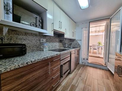 Kitchen of Flat for sale in Alicante / Alacant  with Air Conditioner, Private garden and Terrace