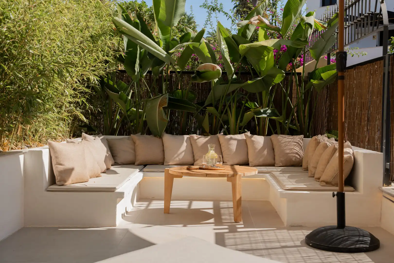 Terrassa de Casa adosada en venda en Marbella amb Aire condicionat, Jardí privat i Terrassa