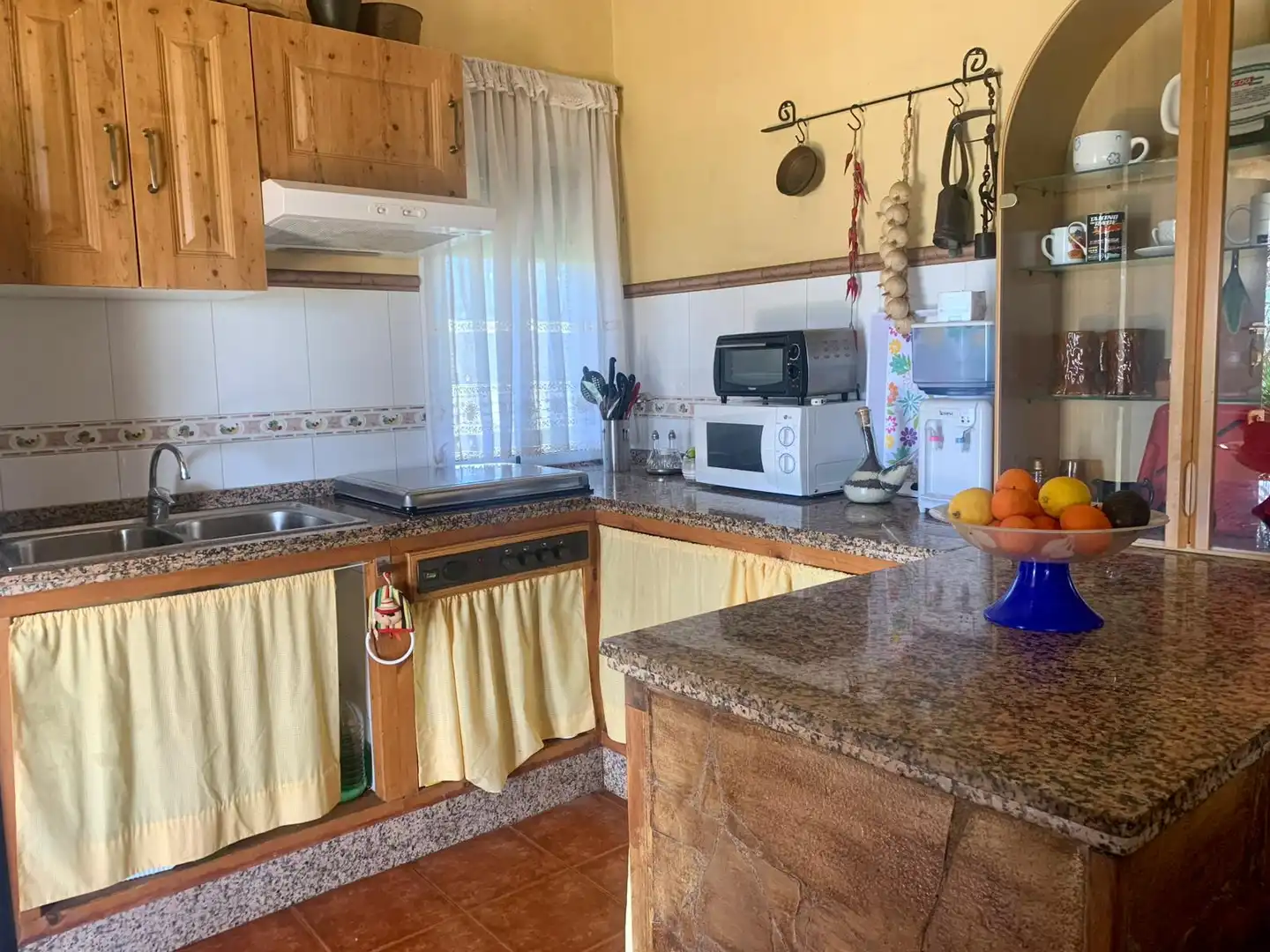 Cocina de Casa o chalet en venta en Peñarroya-Pueblonuevo con Jardín privado y Piscina