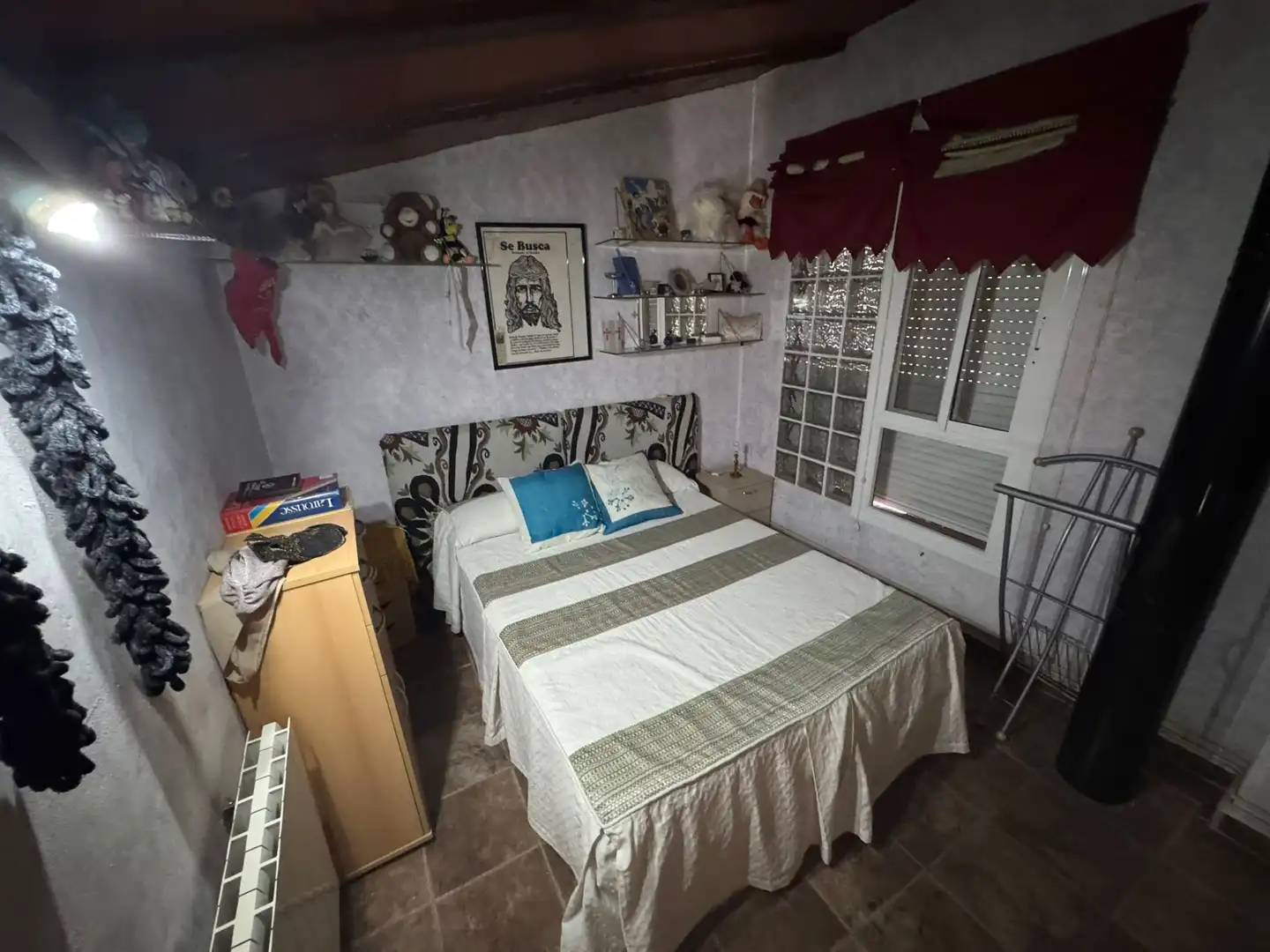 Habitación de Casa o chalet en venta en Onil con Aire acondicionado, Jardín privado y Piscina