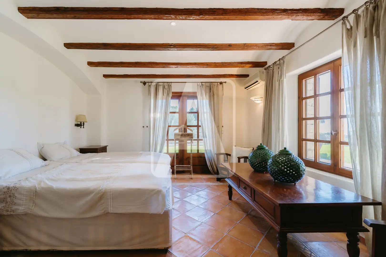 Habitación de Finca rústica en venta en Benissa con Aire acondicionado, Calefacción y Jardín privado