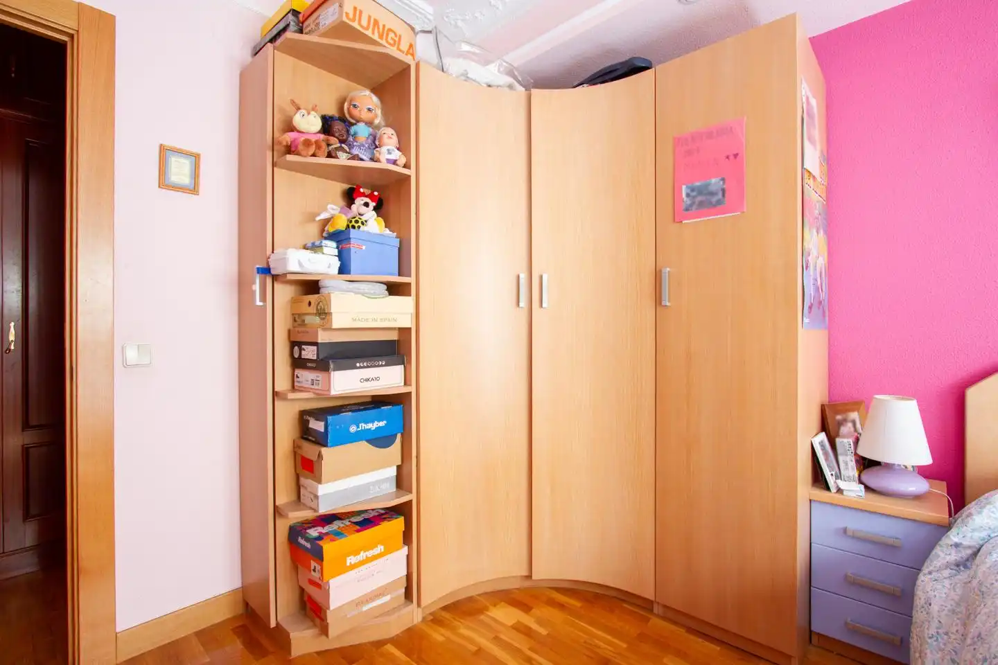 Schlafzimmer von Maisonette zum Verkauf in Villava / Atarrabia mit Klimaanlage, Heizung und Terrasse