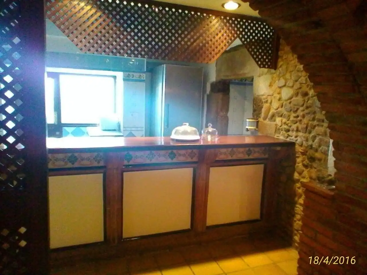 Küche von Country house zum Verkauf in Caldes de Malavella mit Klimaanlage, Privatgarten und Terrasse