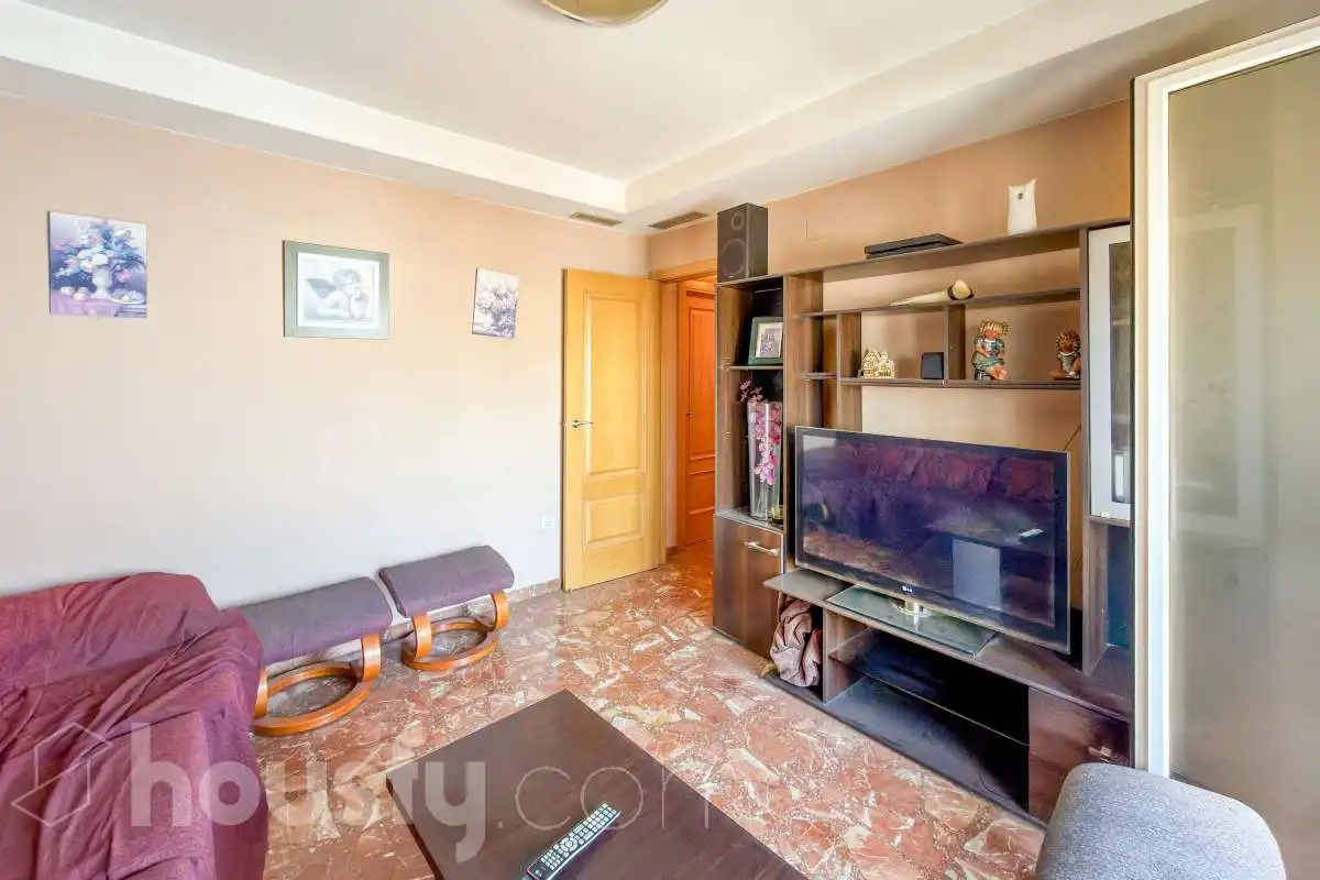 Sala de estar de Ático en venta en Vila-real con Aire acondicionado, Calefacción y Terraza