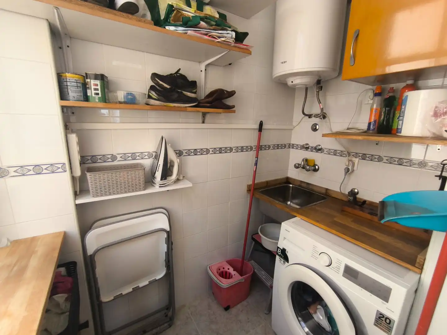 Cocina de Apartamento en venta en La Manga del Mar Menor con Aire acondicionado, Calefacción y Terraza