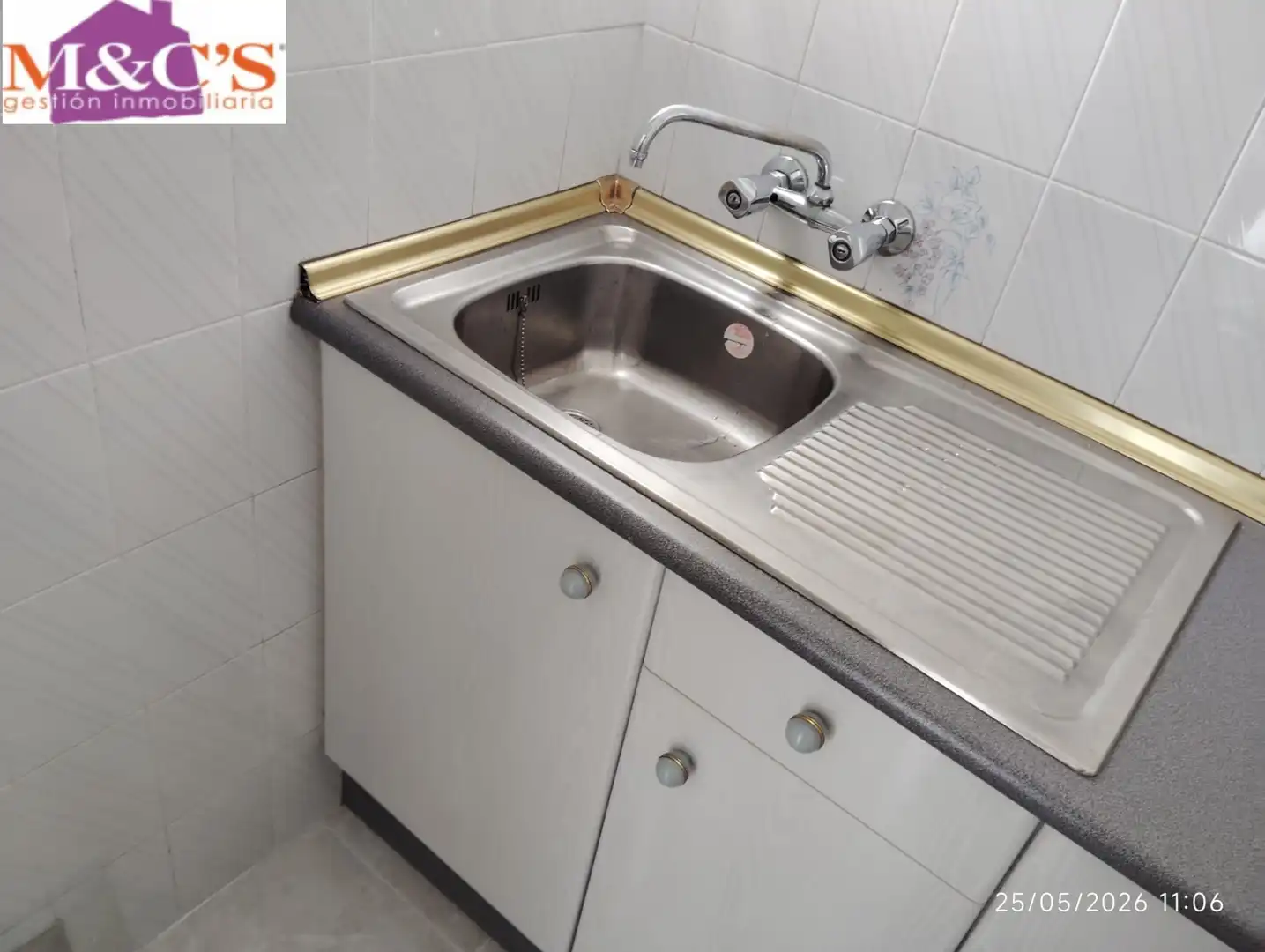 Cocina de Piso en venta en Puertollano con Aire acondicionado, Amueblado y Balcón