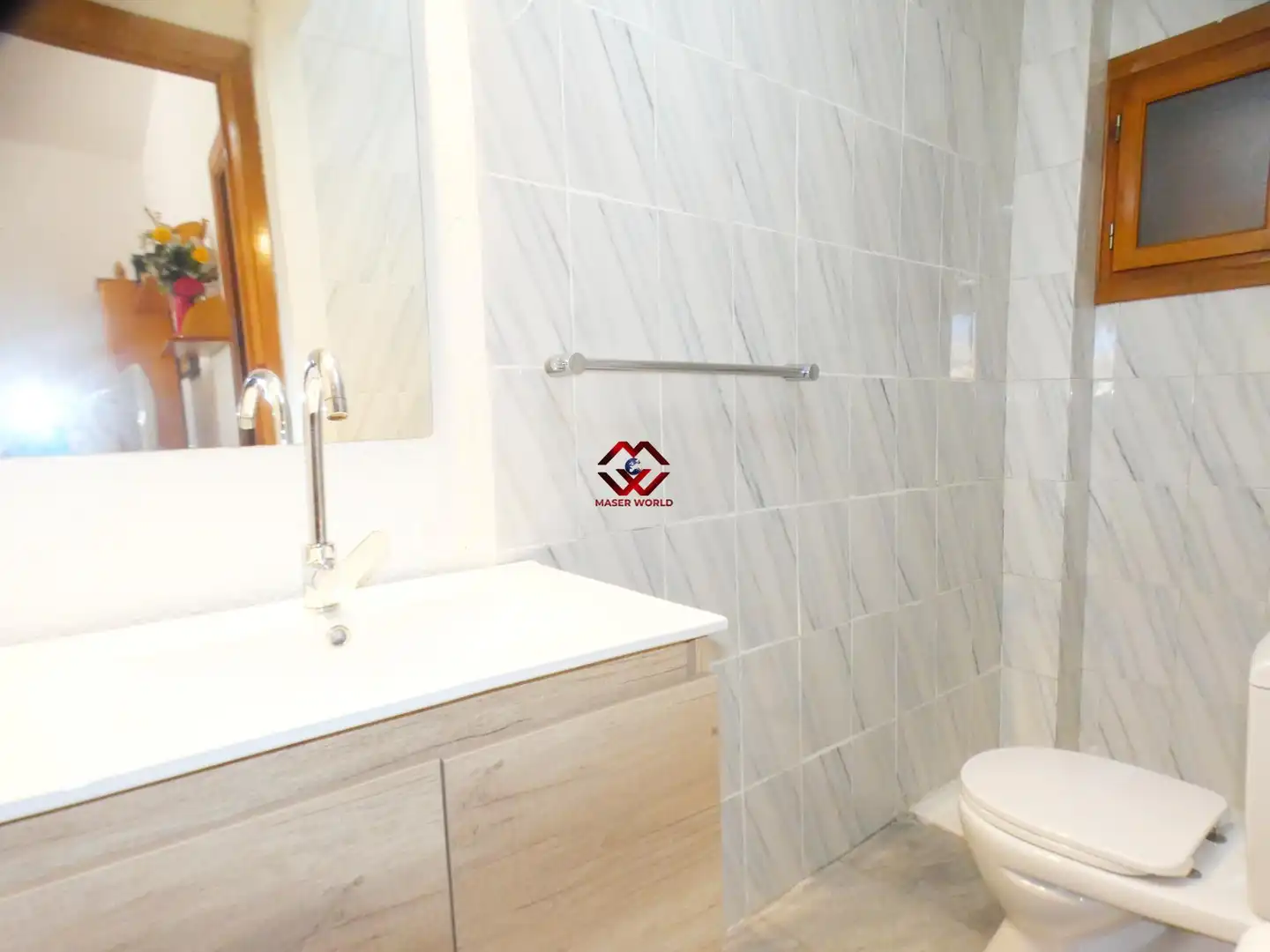 Baño de Dúplex en venta en Mazarrón con Terraza, Amueblado y Balcón