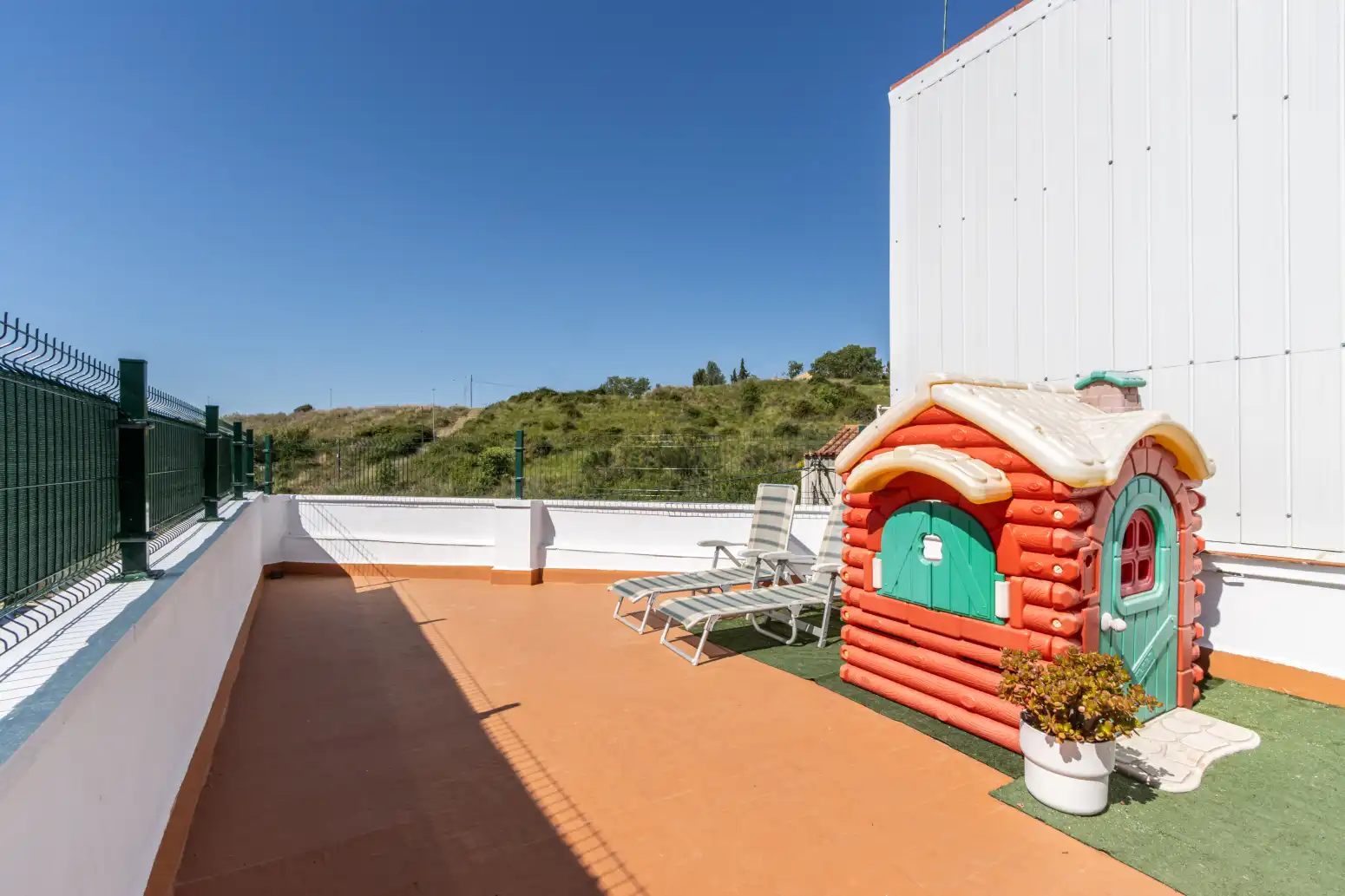 Terrace of Flat for sale in Terrassa  with Heating, Parquet flooring and Terrace