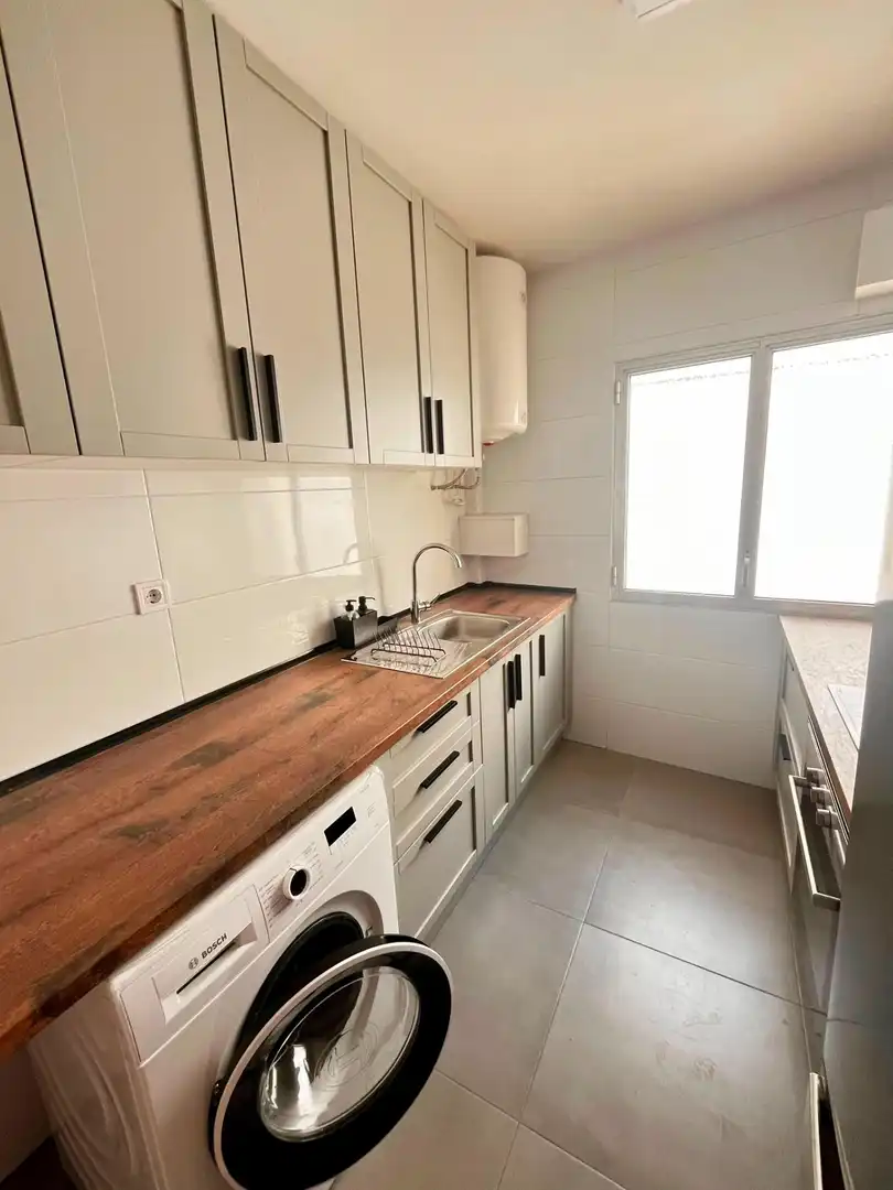 Küche von Wohnung zur Miete in Alicante / Alacant mit Parkett