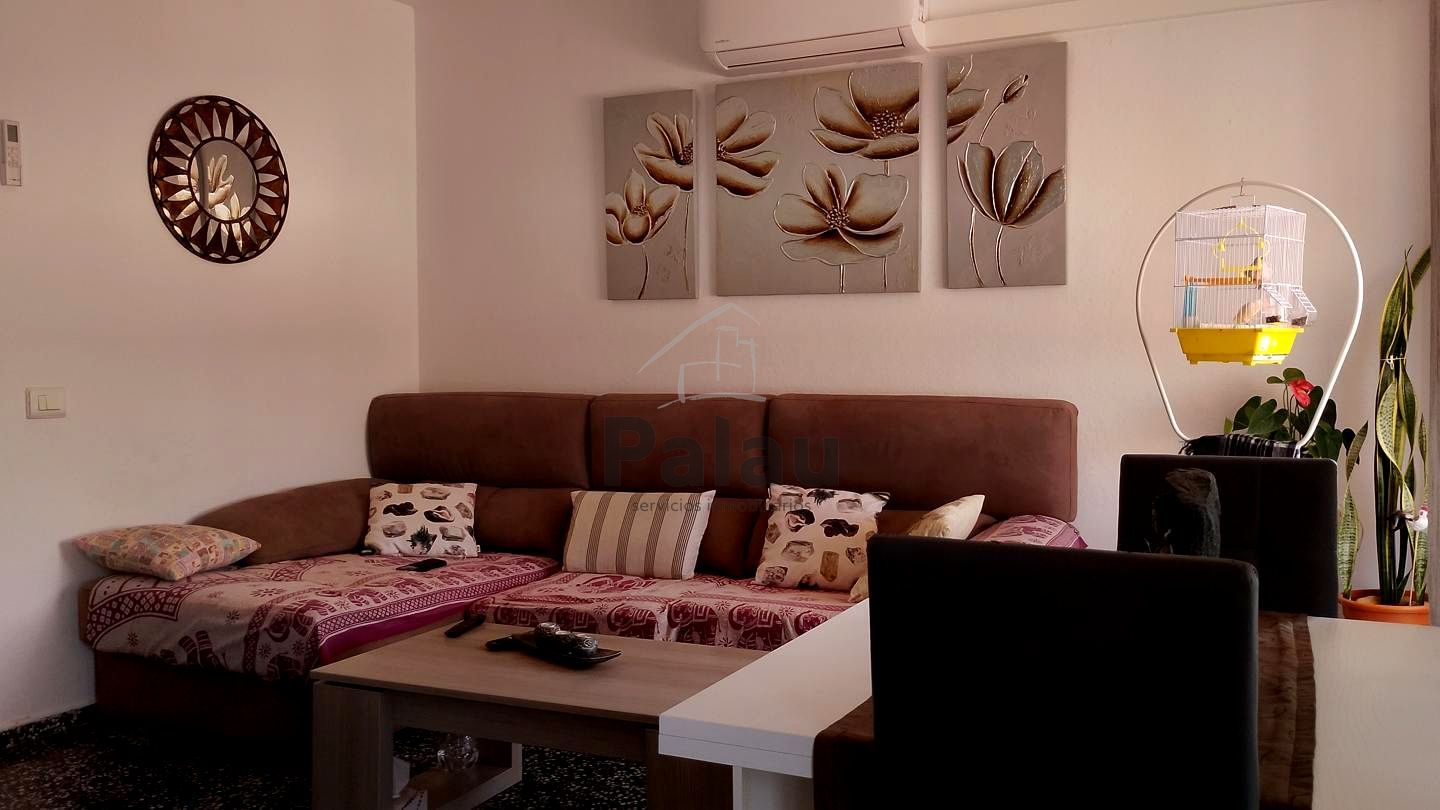 Living room of Flat for sale in Maó  with Air Conditioner, Terrace and Balcony