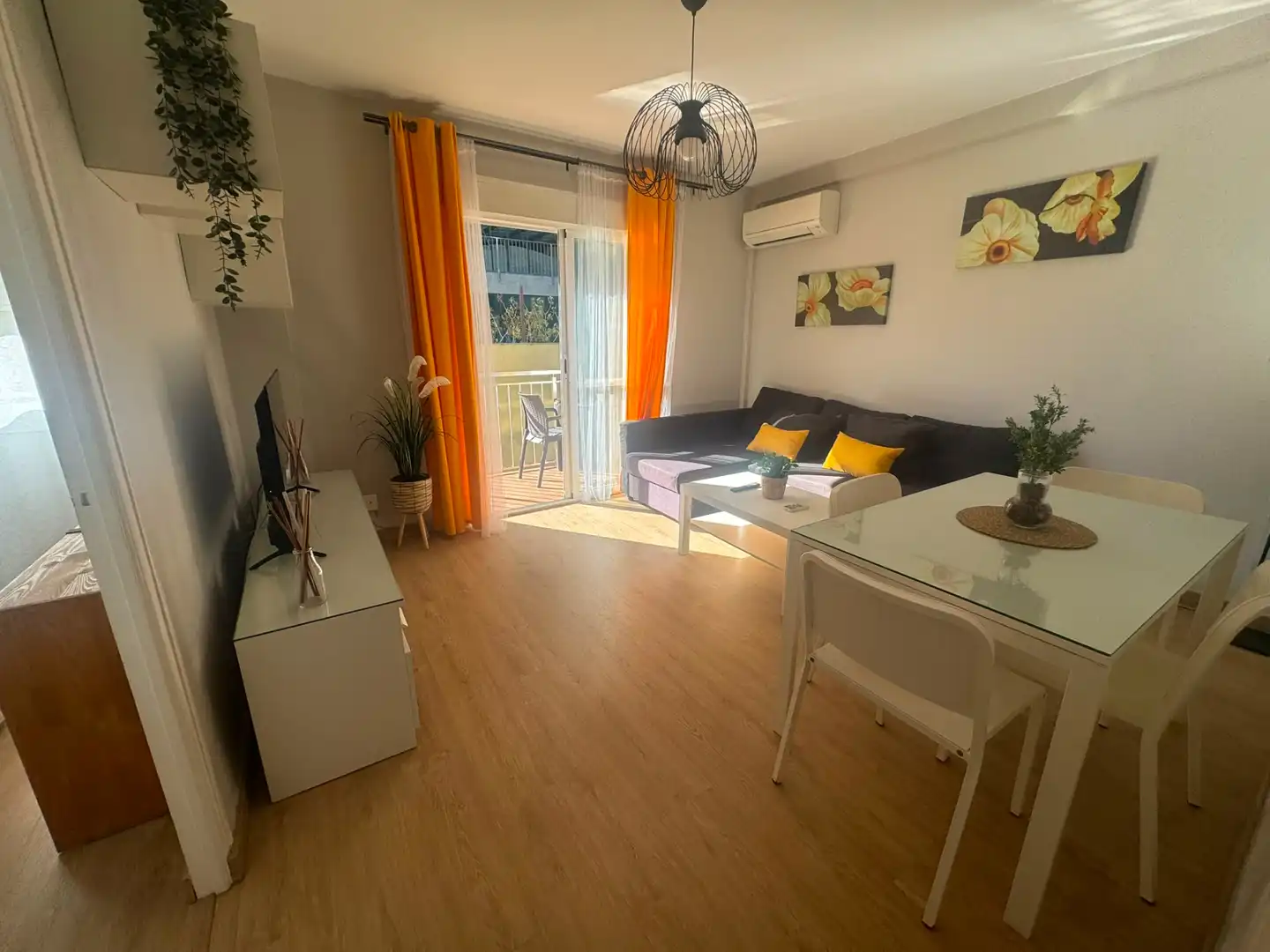 Living room of Apartments for rent in Fuengirola  with Air Conditioner, Terrace and Furnished