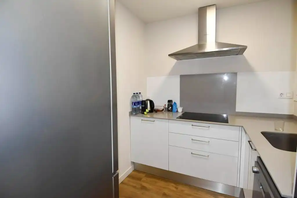 Kitchen of Flat for rent in Palamós  with Air Conditioner, Storage room and Furnished