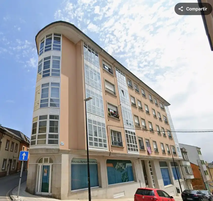 Exterior view of Flat for sale in Foz  with Heating, Storage room and Furnished