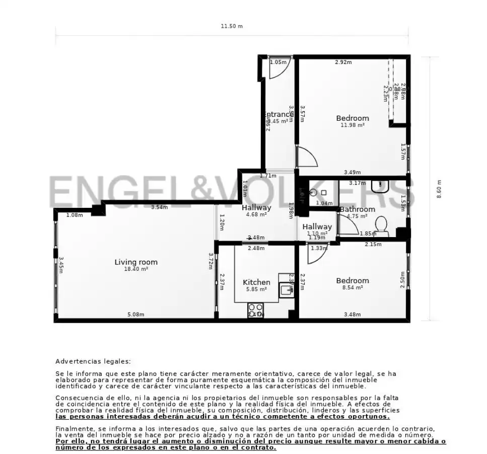 Apartament en venda en Madrid amb Aire condicionat i Calefacció