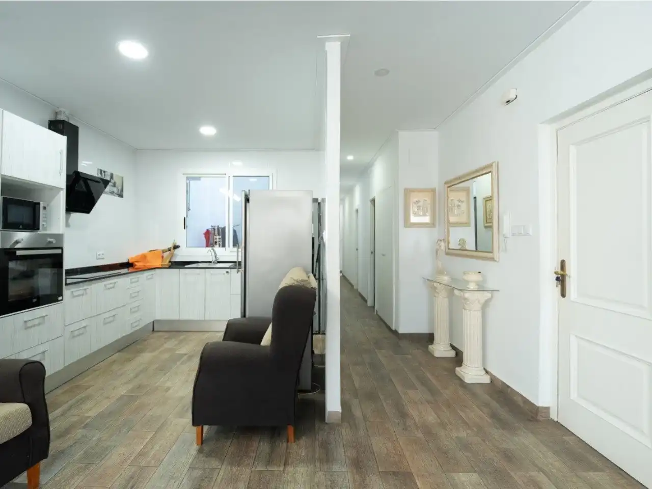 Piso en venta en Carlet con Jardín privado, Terraza y Amueblado