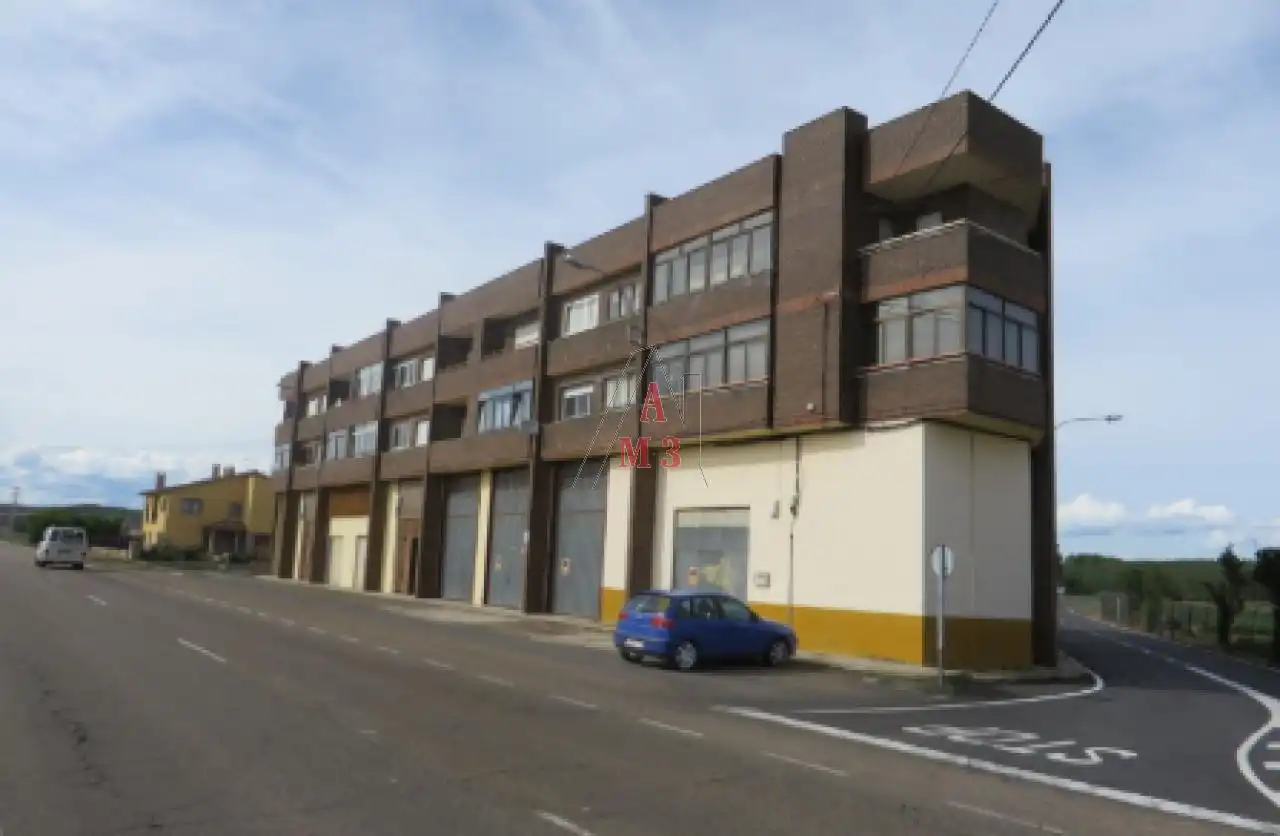 Vista exterior de Pis en venda en Hospital de Órbigo amb Calefacció, Parquet i Terrassa