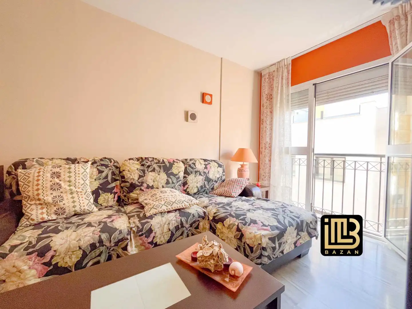 Sala de estar de Piso de alquiler en Málaga con Aire acondicionado, Terraza y Amueblado