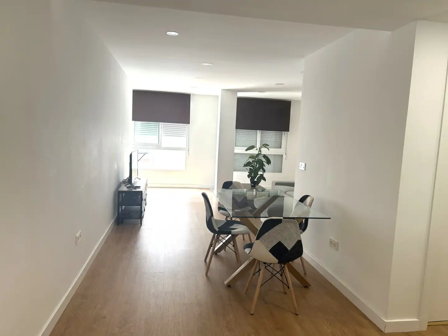 Sala d'estar de Apartament de lloguer en Murcia amb Aire condicionat, Calefacció i Moblat