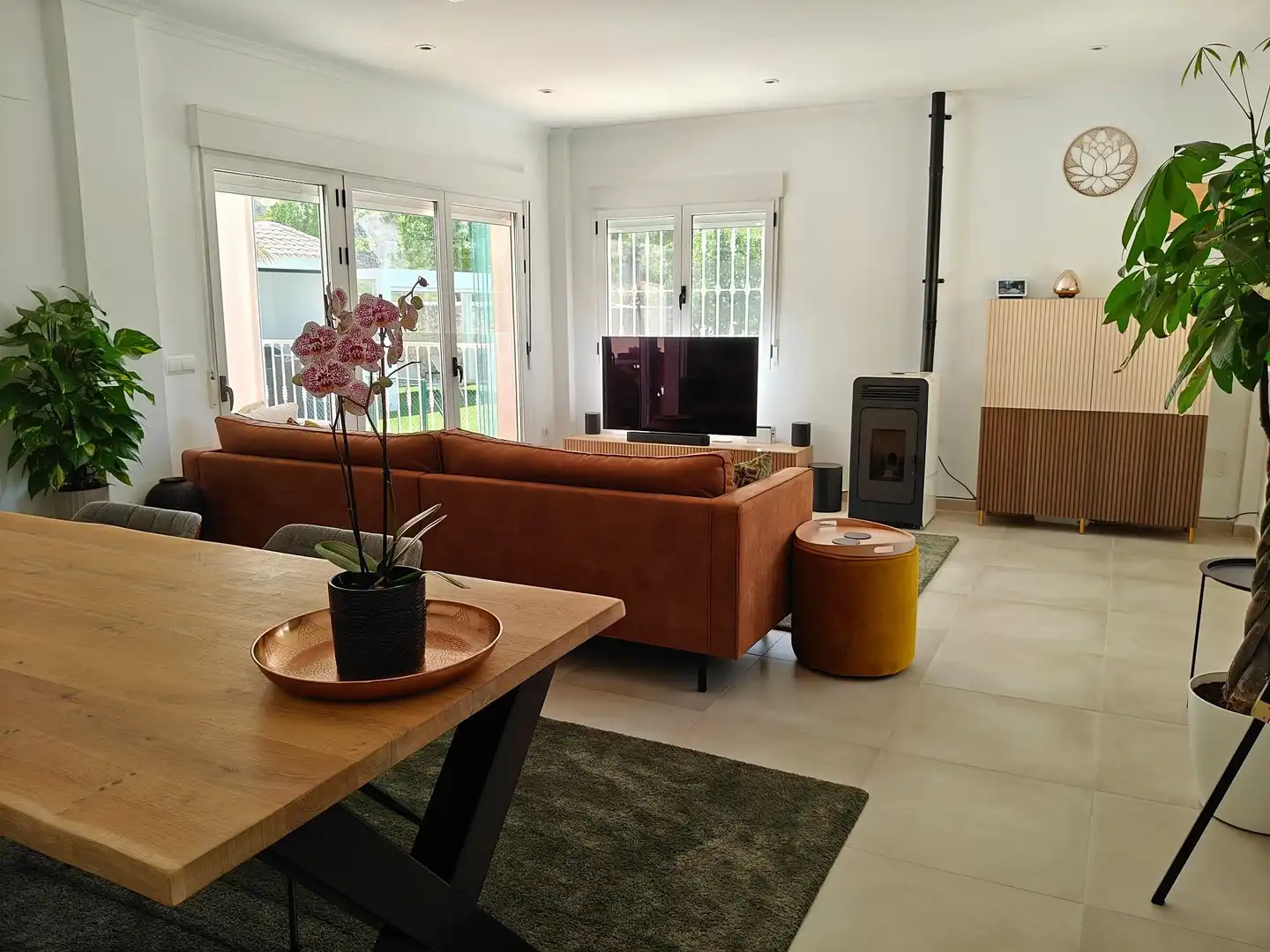 Sala d'estar de Casa o xalet en venda en Petrer amb Terrassa