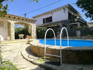 Vista exterior de Casa o xalet en venda en Aiguamúrcia amb Jardí privat, Terrassa i Traster