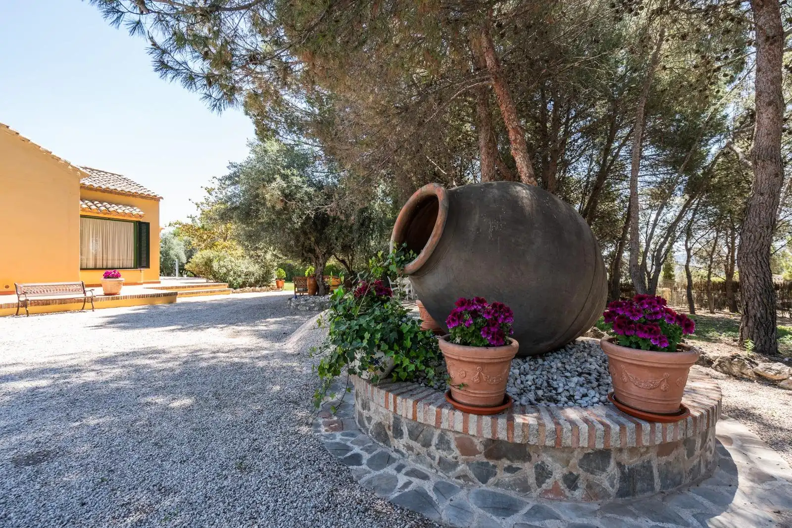 Terrace of Country homes for sale in Chinchón  with Air Conditioner, Heating and Private garden