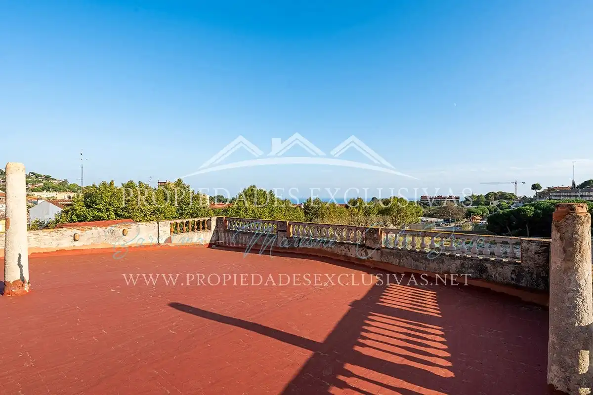 Terrasse von Country house zum Verkauf in Teià mit Heizung, Privatgarten und Terrasse