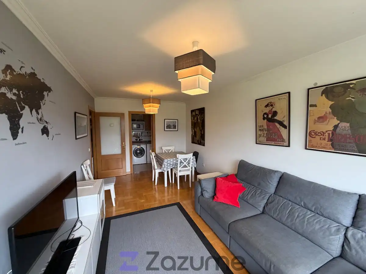 Living room of Flat for rent in Llanes  with Heating, Furnished and Oven