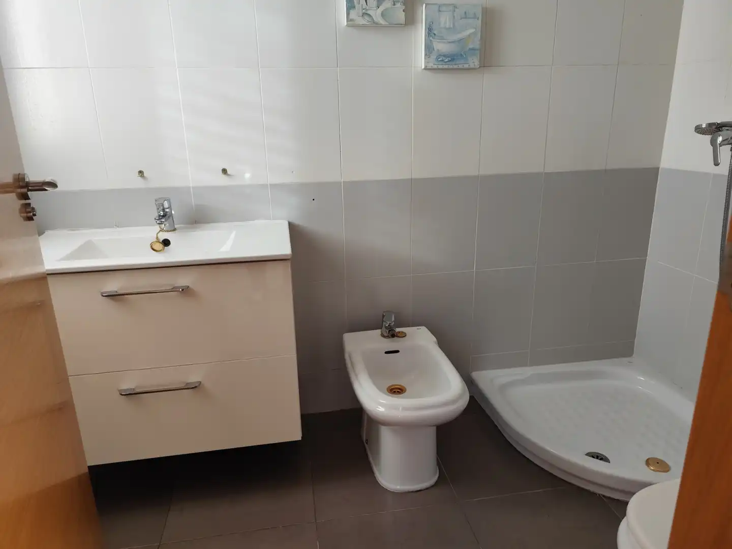 Baño de Ático en venta en Murcia con Aire acondicionado, Terraza y Amueblado