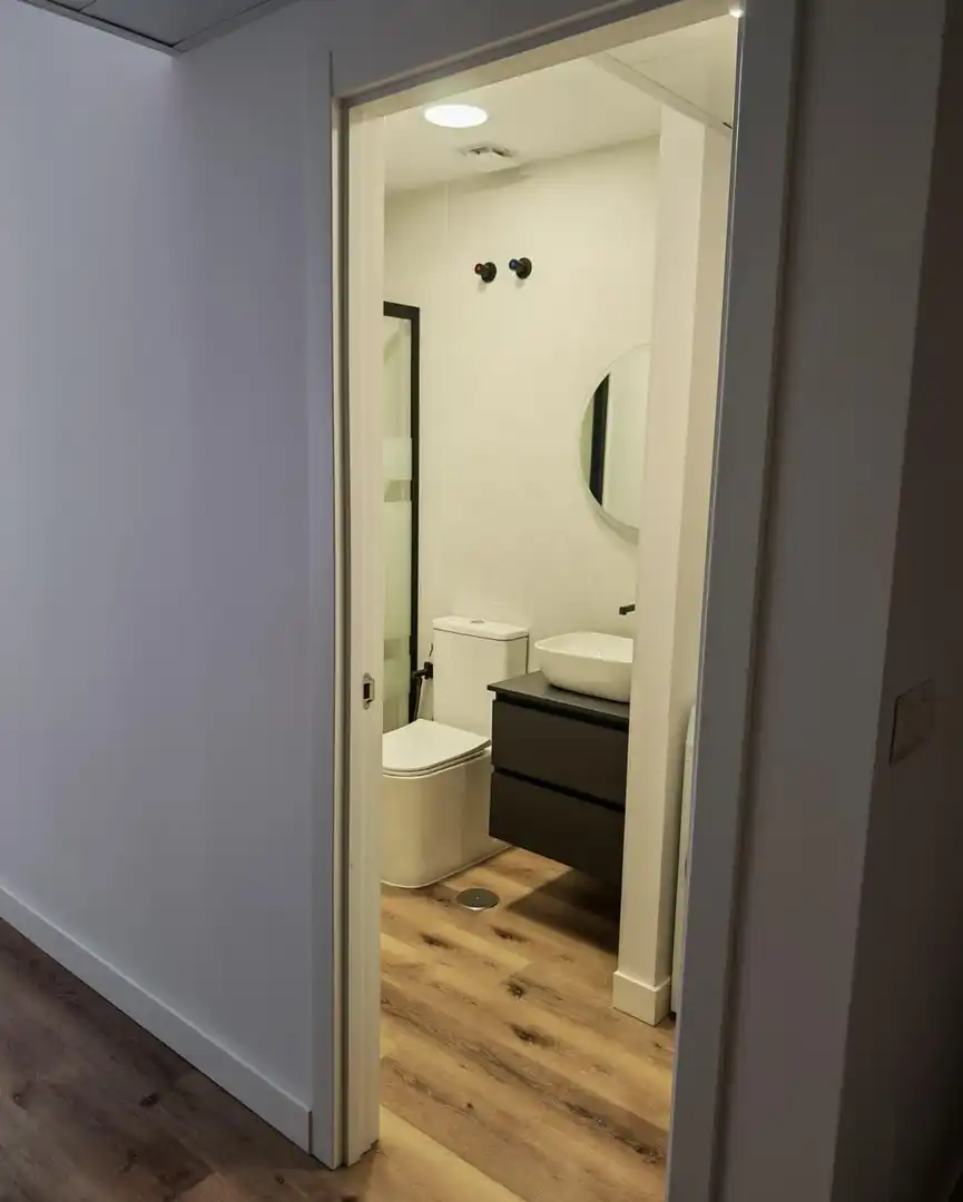 Badezimmer von Wohnung zur Miete in Alhaurín de la Torre mit Klimaanlage und Möbliert