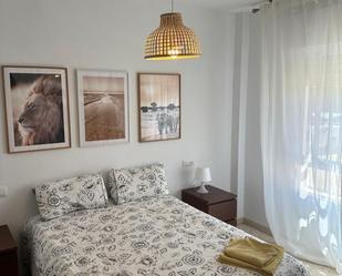 Bedroom of Apartment to rent in El Portil  with Heating, Terrace and Furnished