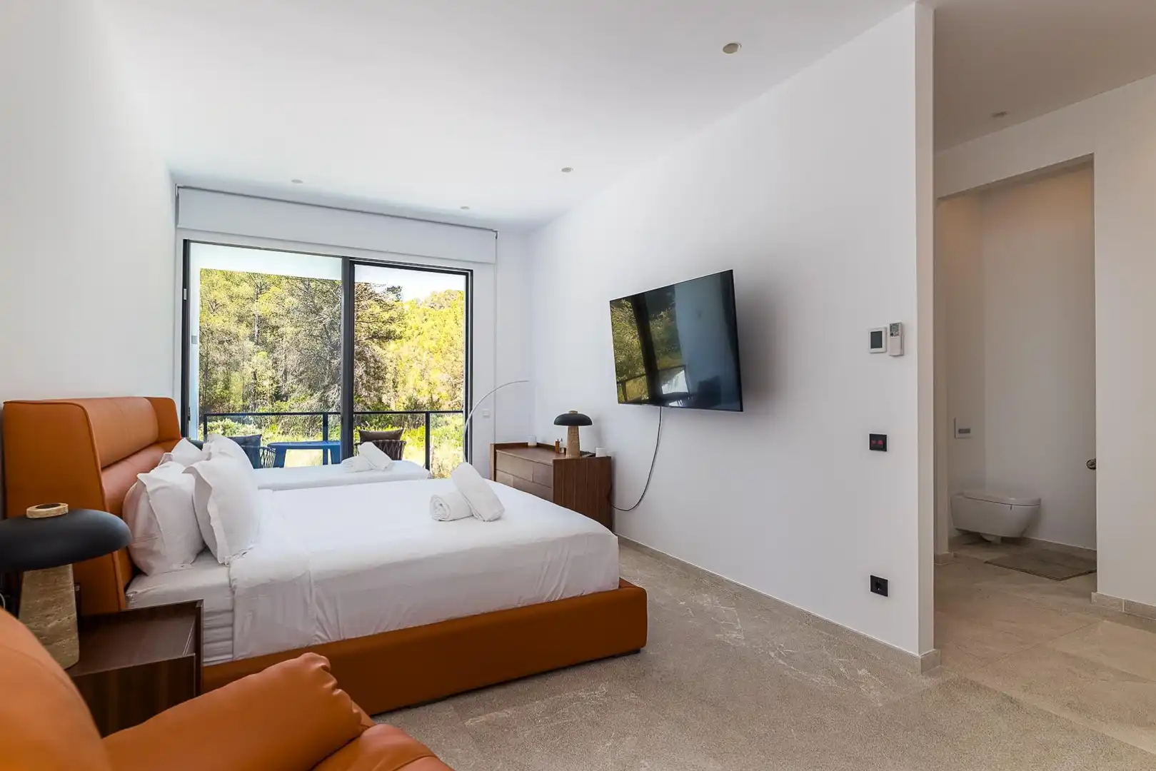 Dormitori de Casa o xalet en venda en  Palma de Mallorca amb Aire condicionat, Calefacció i Jardí privat