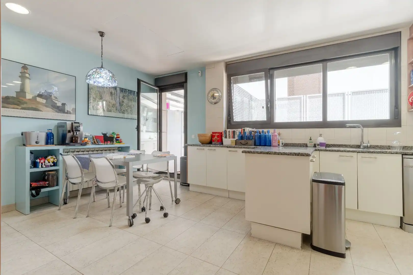 Kitchen of Houses for sale in Madrid  with Air Conditioner, Heating and Private garden