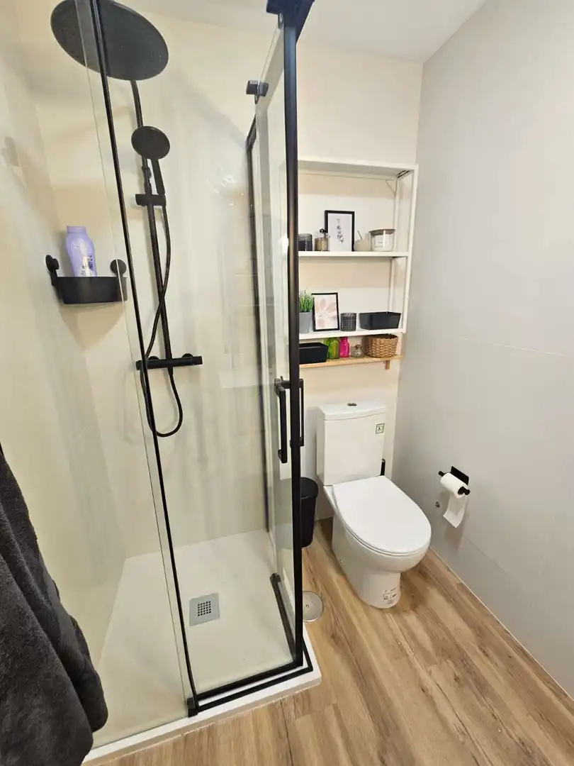 Bathroom of Study for rent in Torremolinos  with Air Conditioner, Heating and Terrace