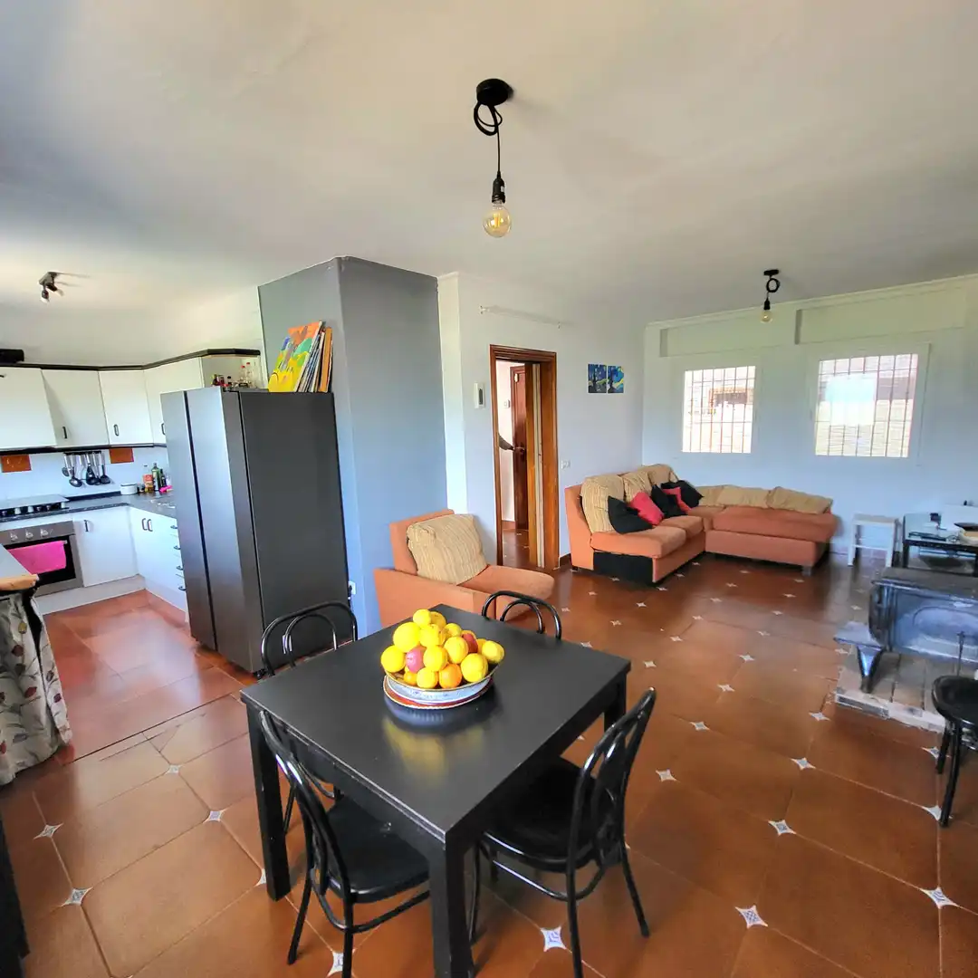 Sala de estar de Casa adosada en venta en Manilva con Terraza y Amueblado