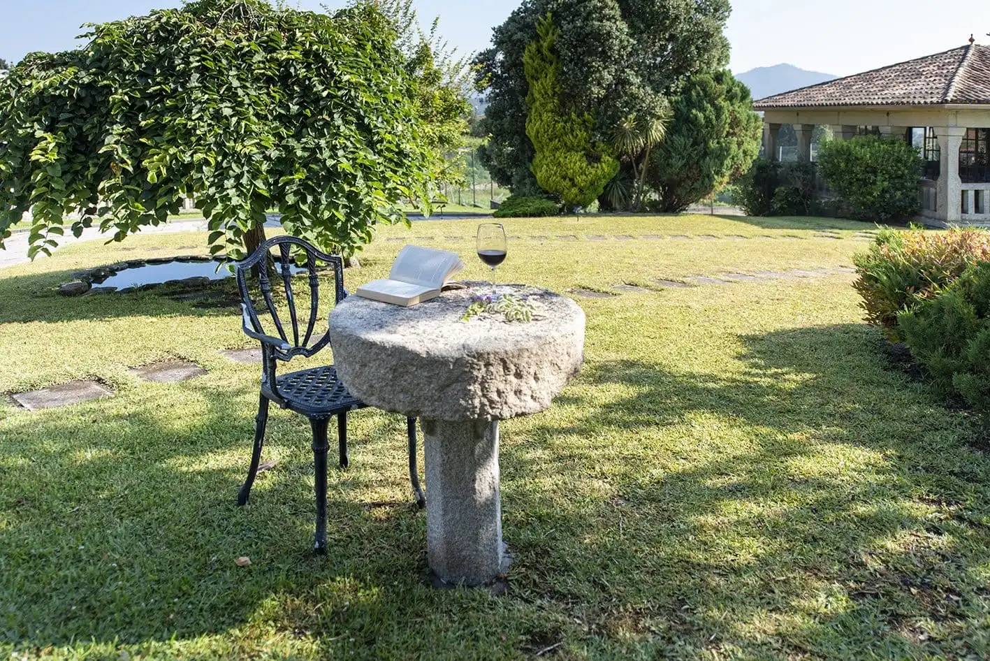 Jardí de Casa o xalet en venda en Gondomar amb Calefacció, Parquet i Terrassa