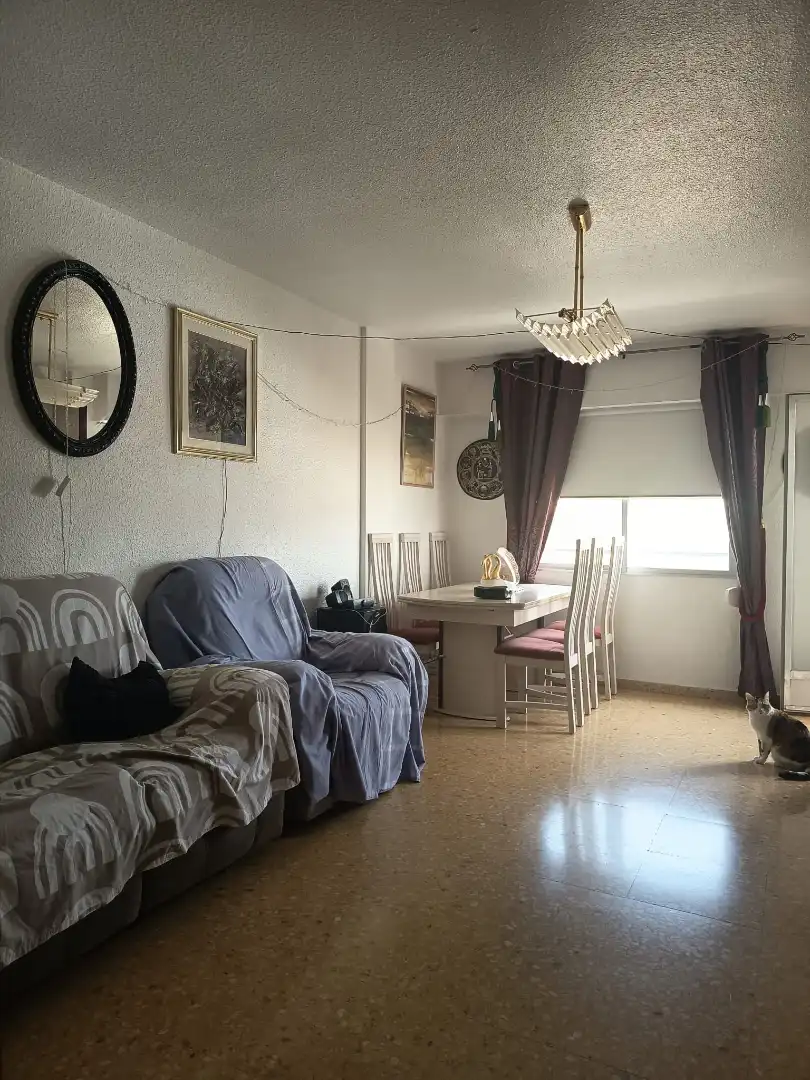 Sala d'estar de Pis en venda en San Vicente del Raspeig / Sant Vicent del Raspeig amb Balcó