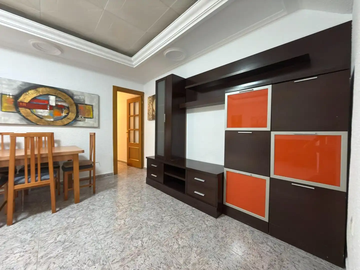 Living room of Flat for sale in Águilas  with Furnished