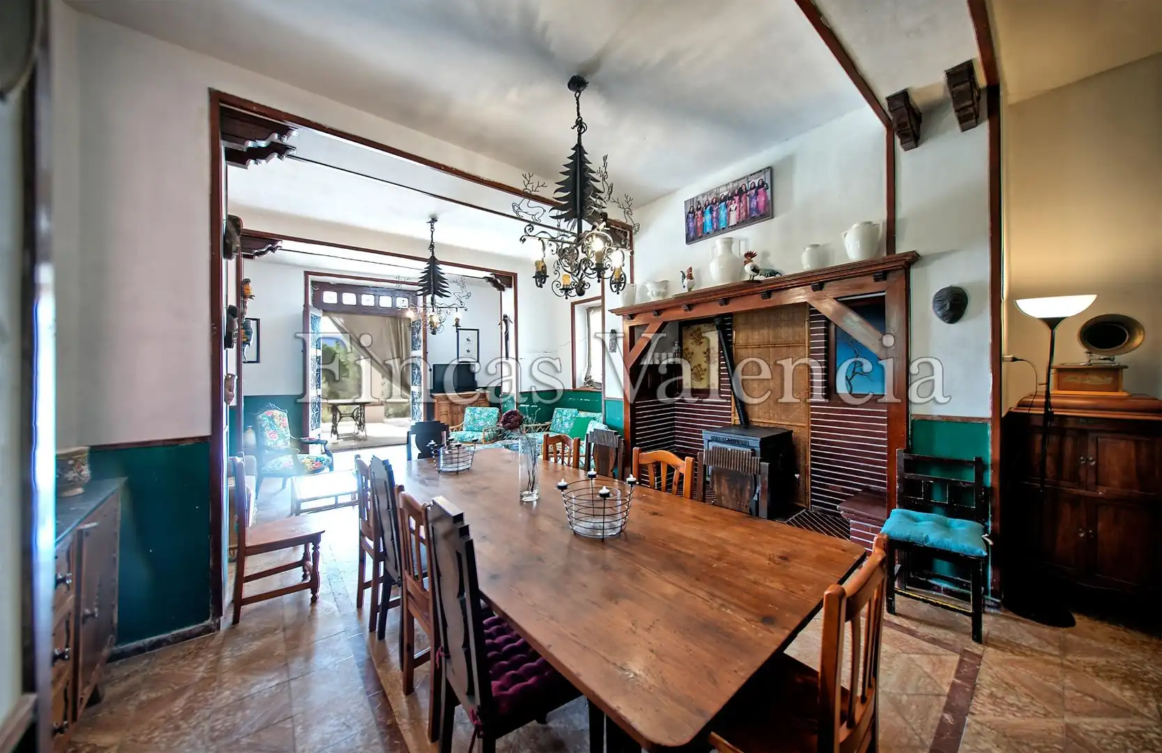 Comedor de Finca rústica en venta en Alcoy / Alcoi con Terraza, Trastero y Piscina