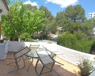 Jardí de Casa adosada de lloguer en Gilet amb Aire condicionat, Jardí privat i Terrassa