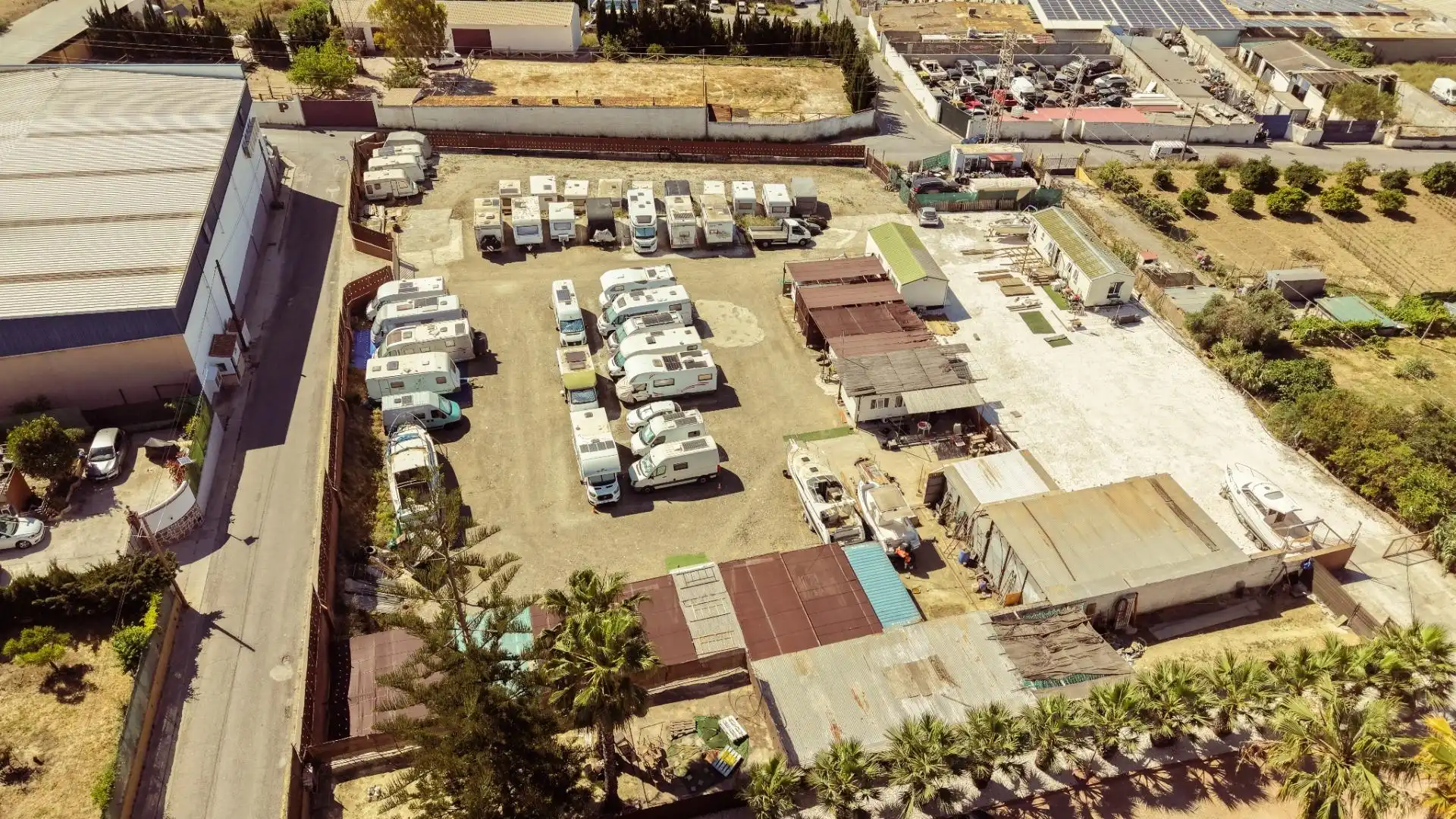 Aparcament de Terreny industrial de lloguer en Mijas