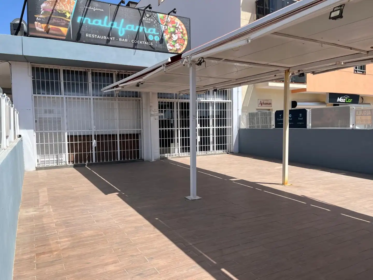 Terrassa de Local de lloguer en Las Chafiras