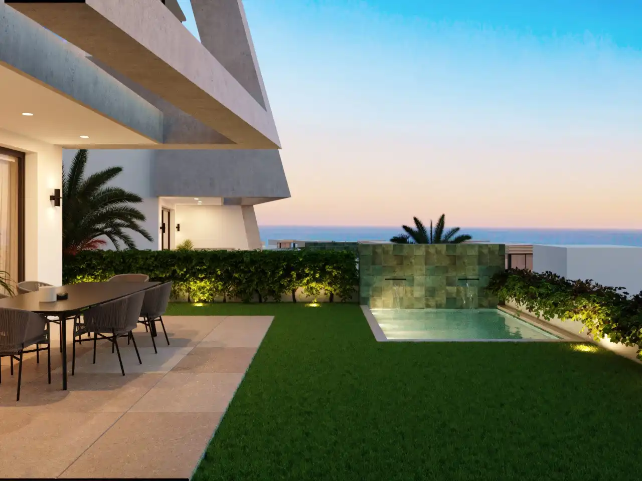 Terraza de Casa o chalet en venta en Marbella con Aire acondicionado, Calefacción y Jardín privado