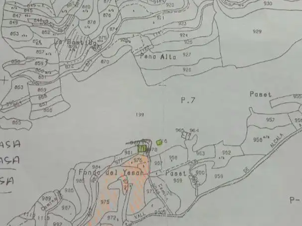 Terreno en venta en La Vall de Gallinera