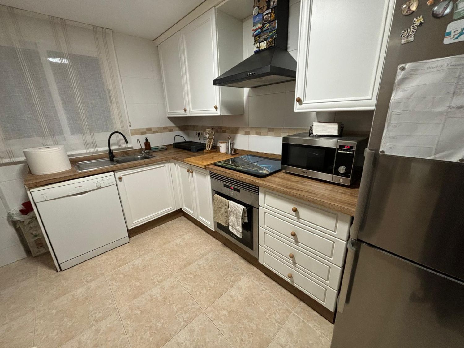 Kitchen of Flat for sale in Burriana / Borriana  with Storage room and Balcony
