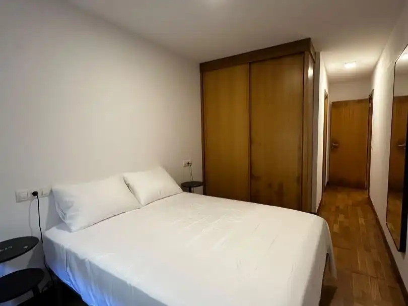 Bedroom of Flat for rent in Fisterra  with Furnished, Oven and Washing machine