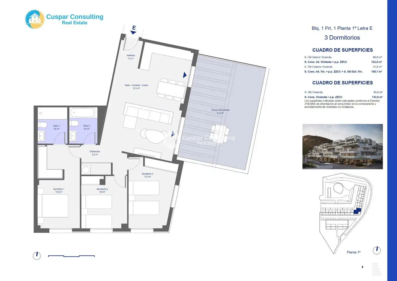 Apartment with pool for sale in San Juan de los Terreros, imagen 9