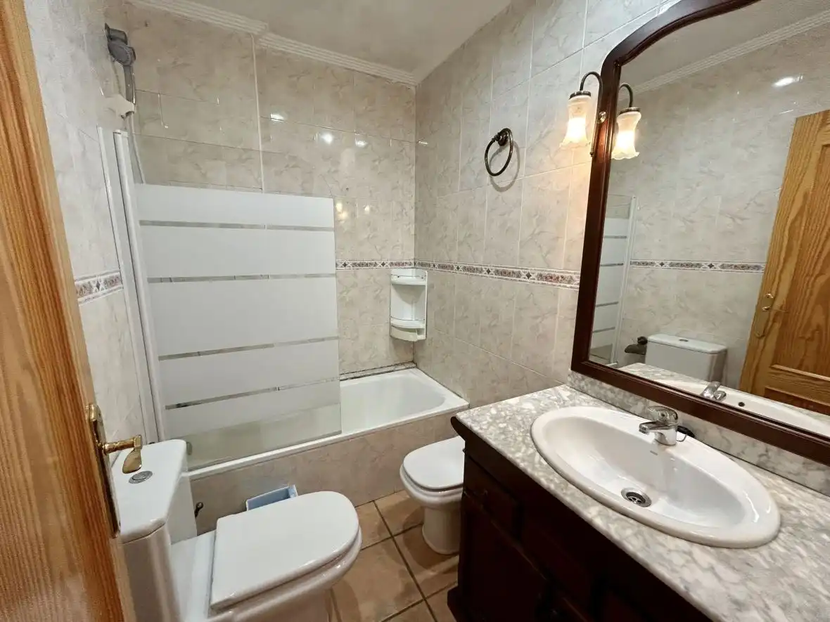 Bathroom of Houses for sale in Santa Pola  with Heating, Terrace and Swimming Pool