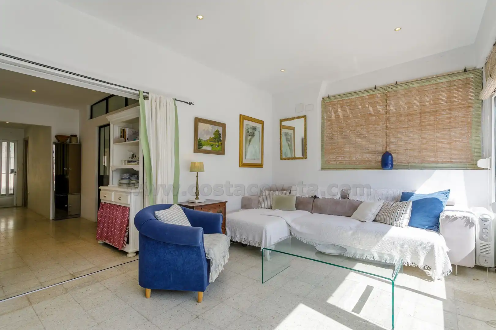 Living room of Detached homes for sale in El Campello  with Air Conditioner, Private garden and Terrace