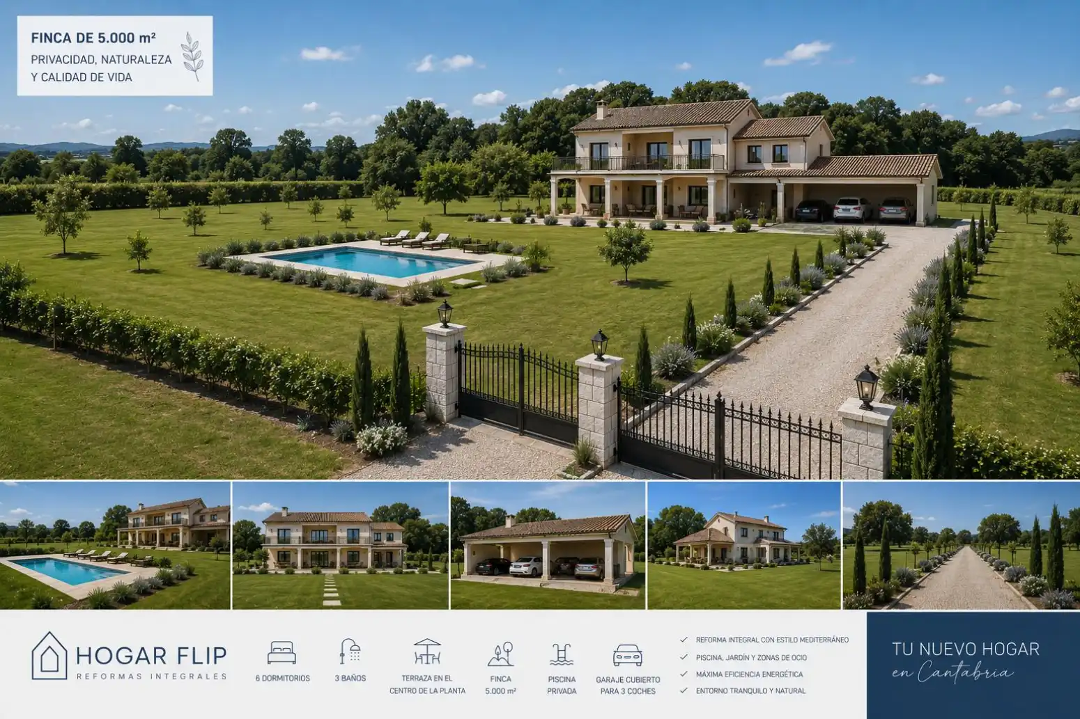 Casa o xalet en venda en Entrambasaguas amb Calefacció, Jardí privat i Parquet